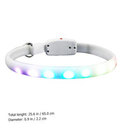 Rechargeable LED Dog Safety Collar