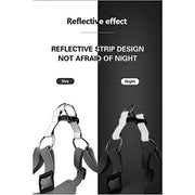 Reflective Breathable Pet Harness & Leash Set