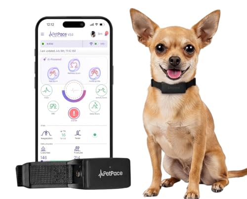 Smart Dog Health & GPS Monitoring Collar