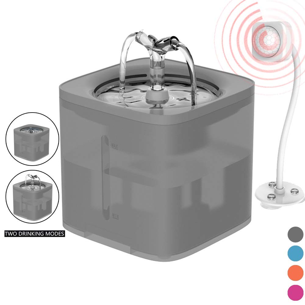 2L Automatic Pet Water Fountain with Infrared Sens