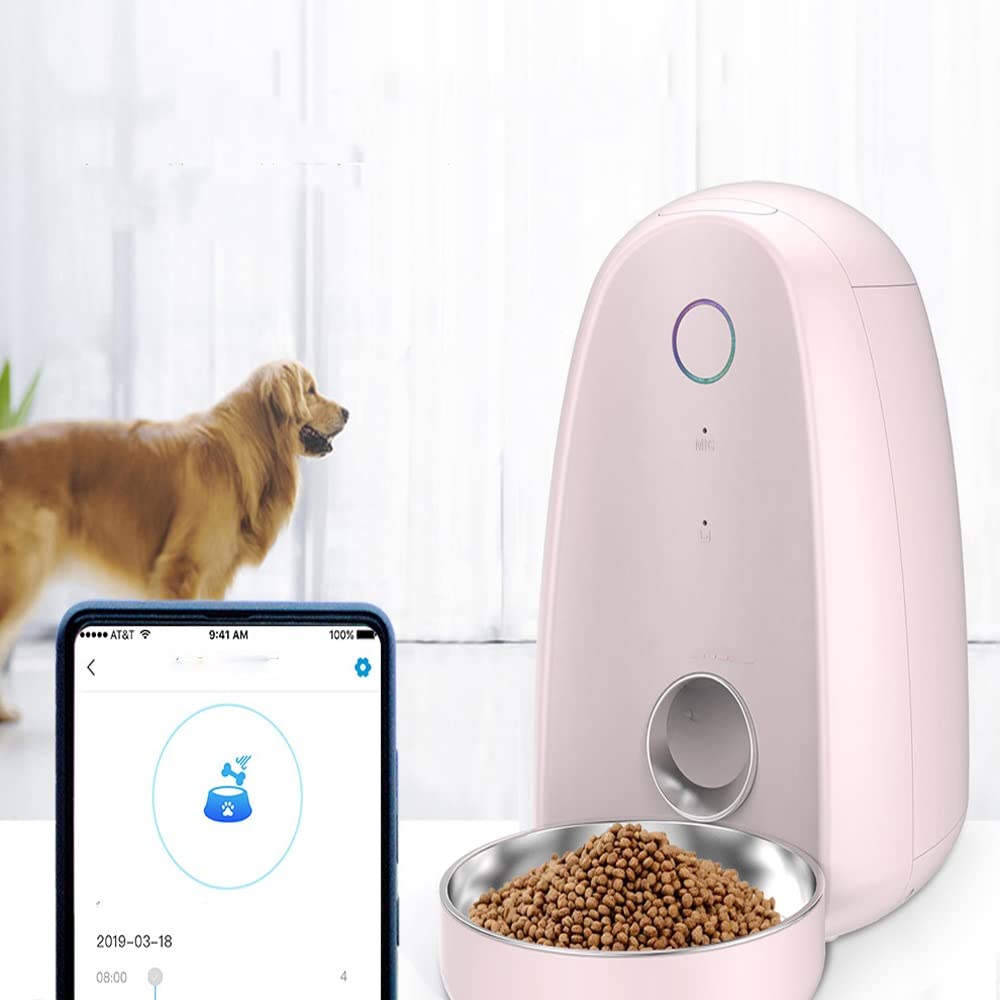 2L Smart Automatic Pet Feeder with Video Monitor