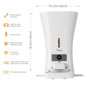 SKYMEE 12L WiFi Pet Feeder