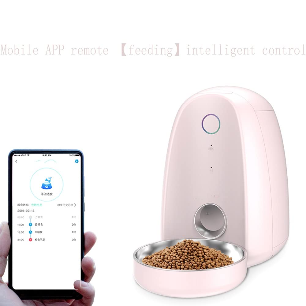 2L Smart Automatic Pet Feeder with Video Monitor