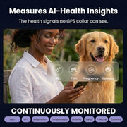 Smart Dog Health & GPS Monitoring Collar