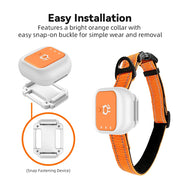 4G GPS Pet Tracker with Geofence & SOS Alert