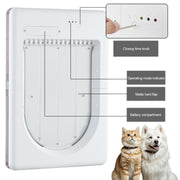 Smart Electronic Pet Door with Sensor Key