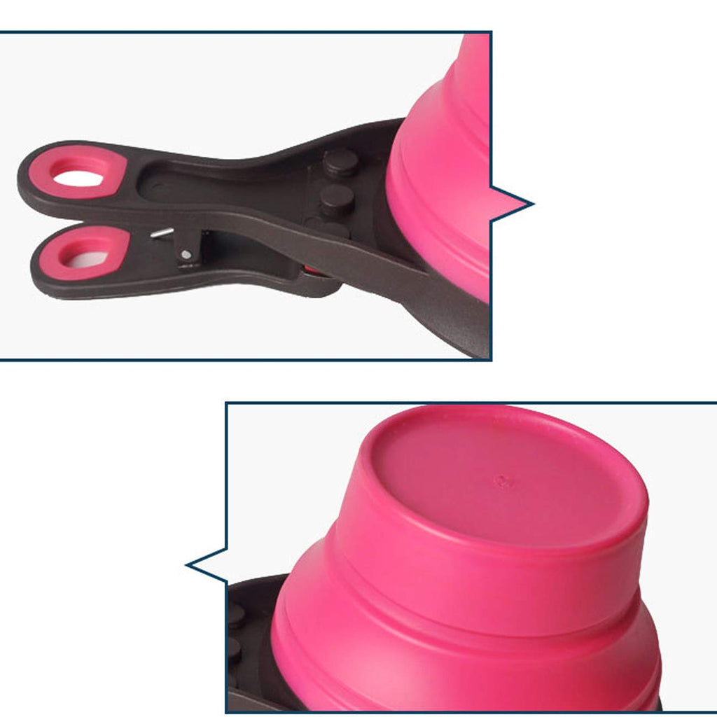 3-in-1 Collapsible Pet Food Scoop & Bag Clip Set