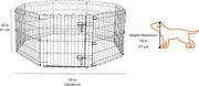 Foldable Metal Pet Exercise Playpen