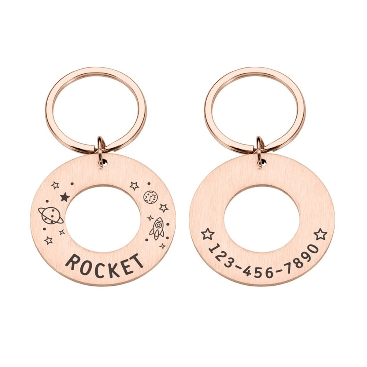Personalized Metal Pet ID Tag