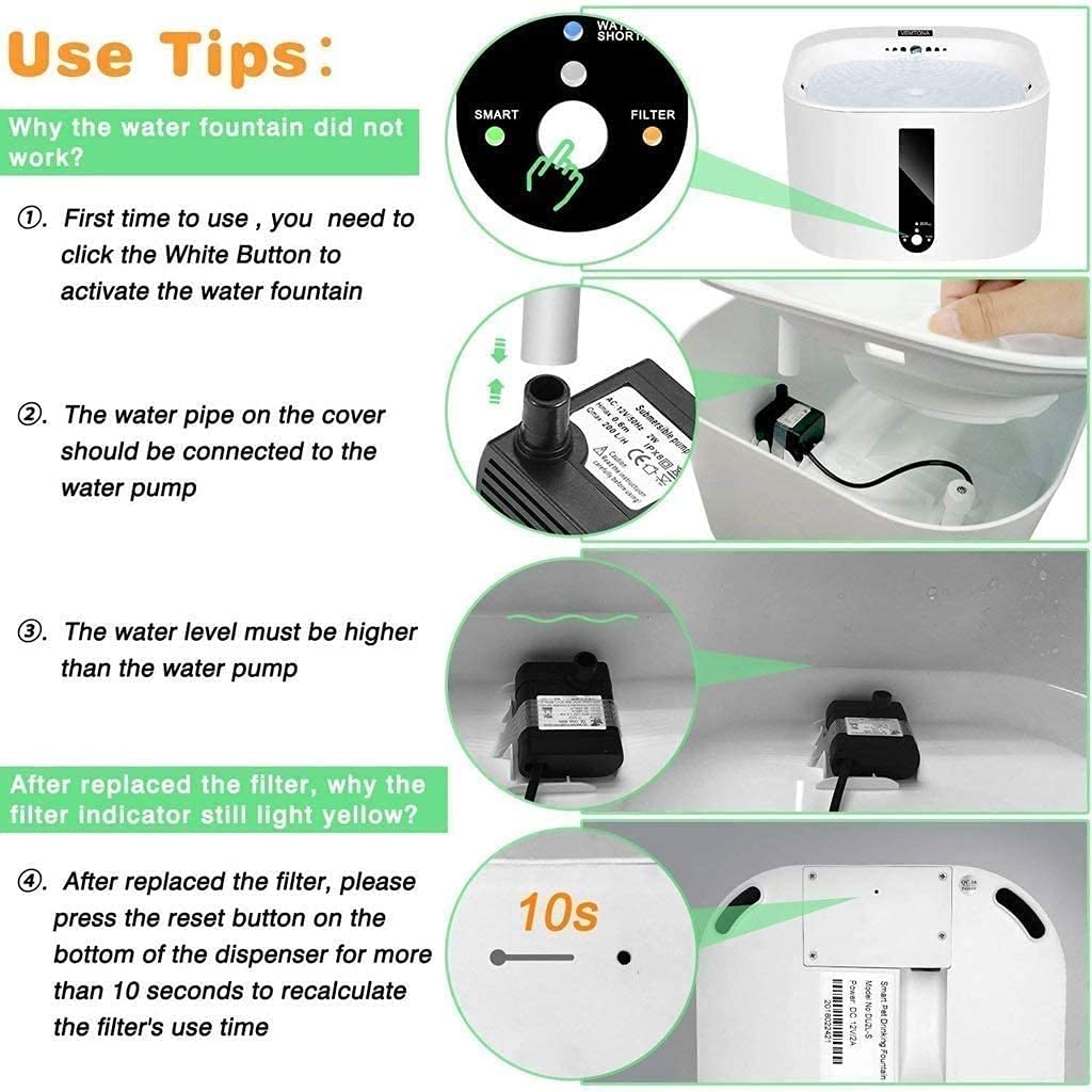 2L Automatic Pet Water Fountain
