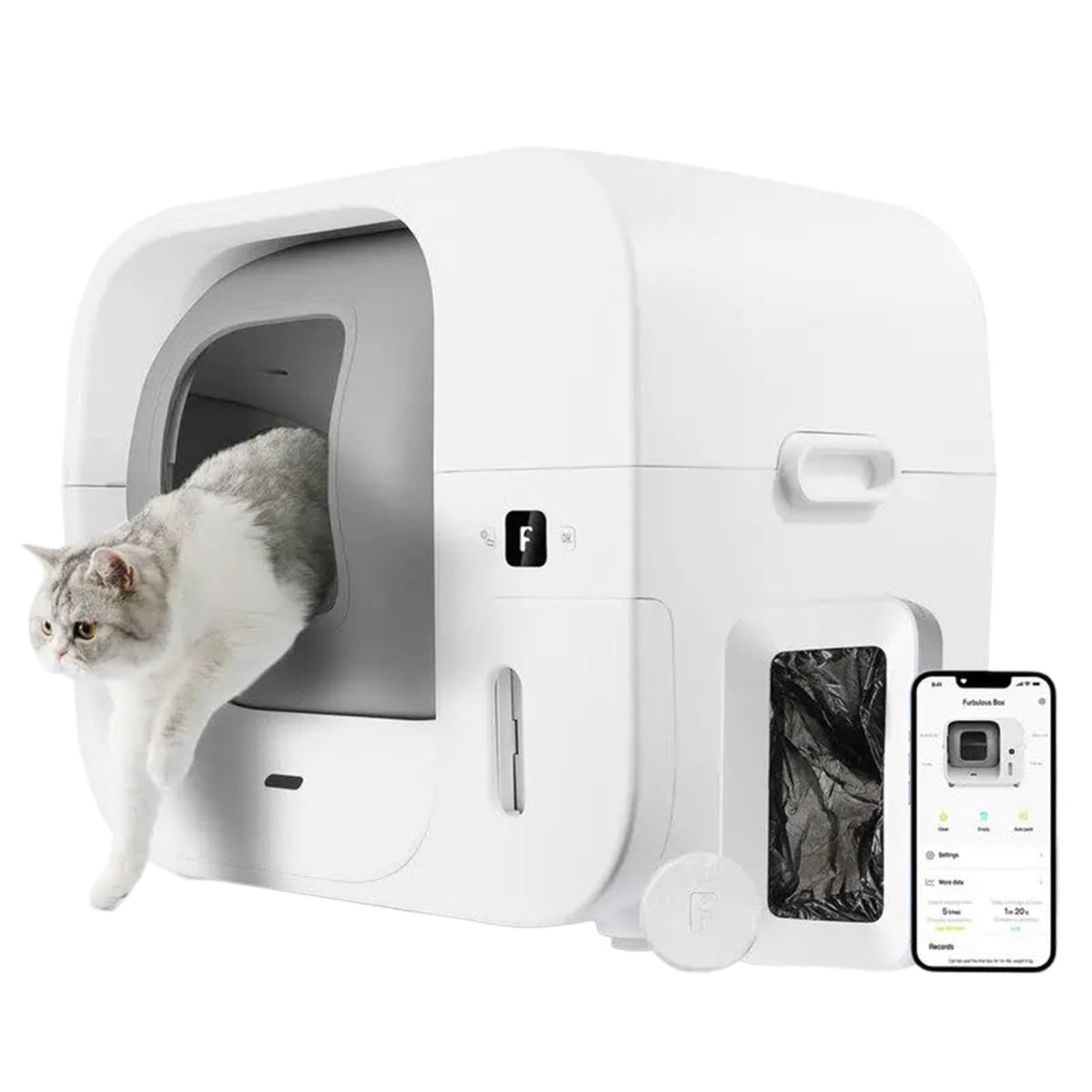 Compatible for Auto-Bag Smart Self-Cleaning Litter Box