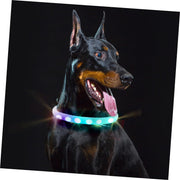 Rechargeable LED Dog Safety Collar