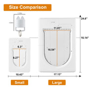 Smart Electronic Pet Door with Sensor Key