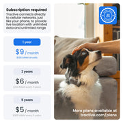 Smart GPS Dog Tracker with Virtual Fence & Health Monitoring, 2-Pack