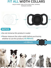 GPS Tracker, iOS, No Monthly Fee, Smart Pet Activity Tracker, White 2P