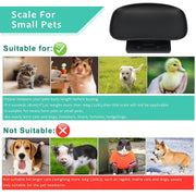 Digital Small Pet Scale with Measuring Tape
