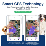 2-in-1 GPS Dog Fence & Training Colla
