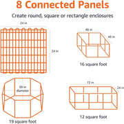 Foldable Metal Pet Exercise Playpen