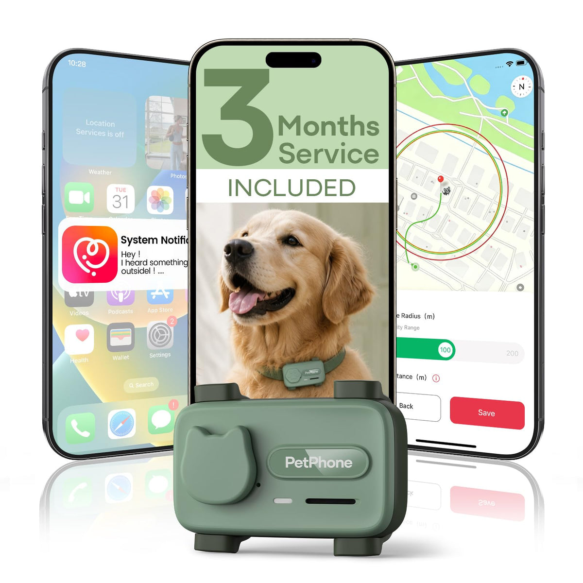 AI Pet Communication Device with Emotion Detection & 2-Way Chat