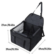 Breathable Pet Booster Car Seat