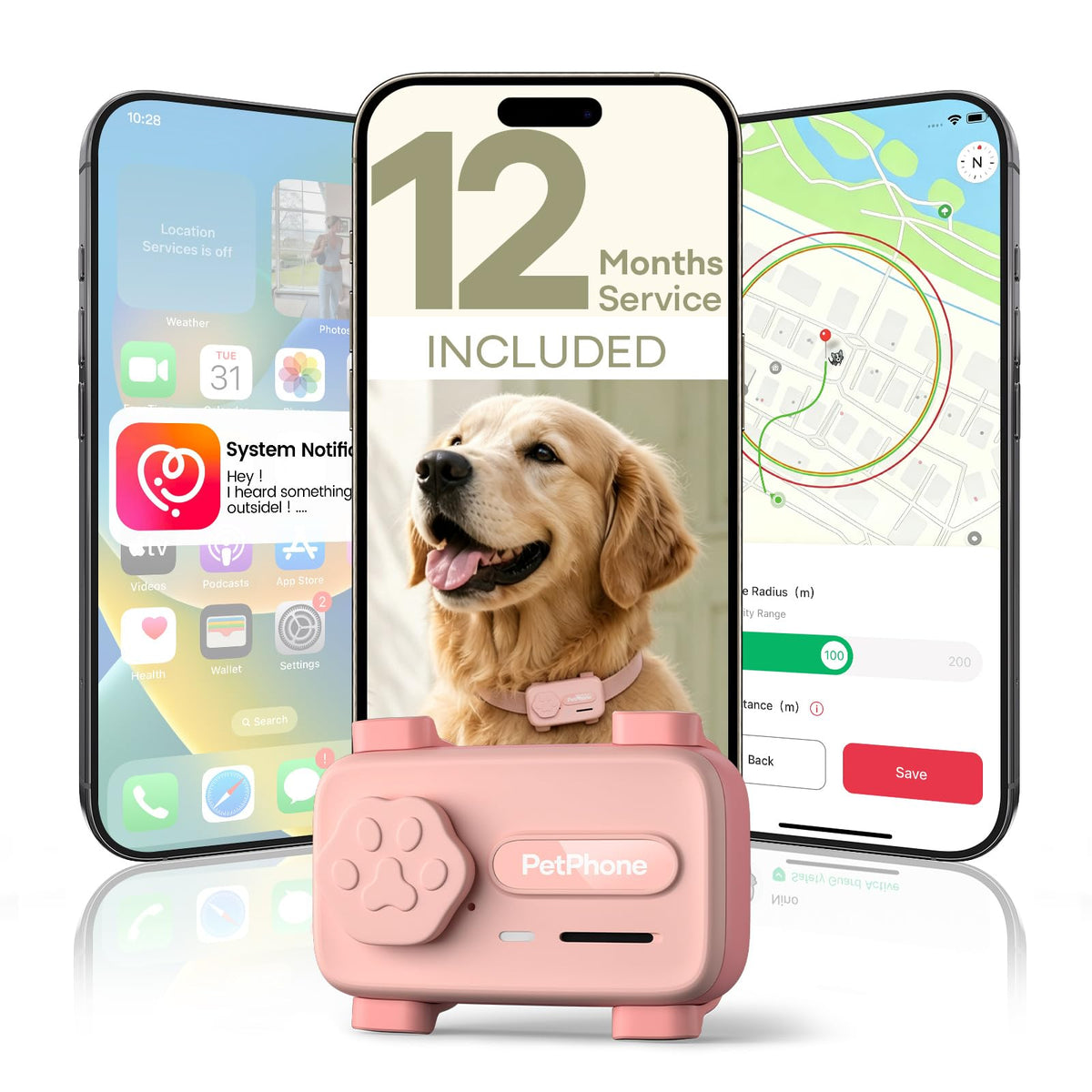 AI Pet Communication Device with Emotion Detection & 2-Way Chat