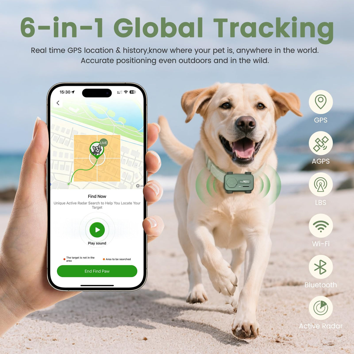 AI Pet Communication Device with Emotion Detection & 2-Way Chat