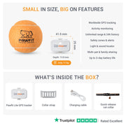 Pawfit Lite 4G GPS Cat Tracker, Live Tracking