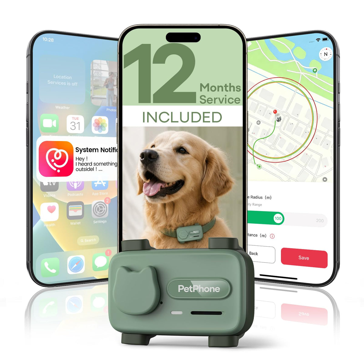 AI Pet Communication Device with Emotion Detection & 2-Way Chat