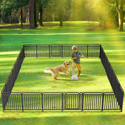 Heavy-Duty Foldable Dog Playpen with Door
