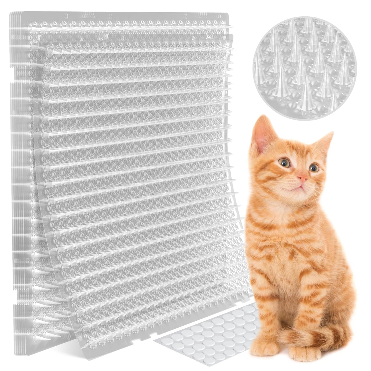 Petfolio Scat Mat for Cats (Standard, Clear