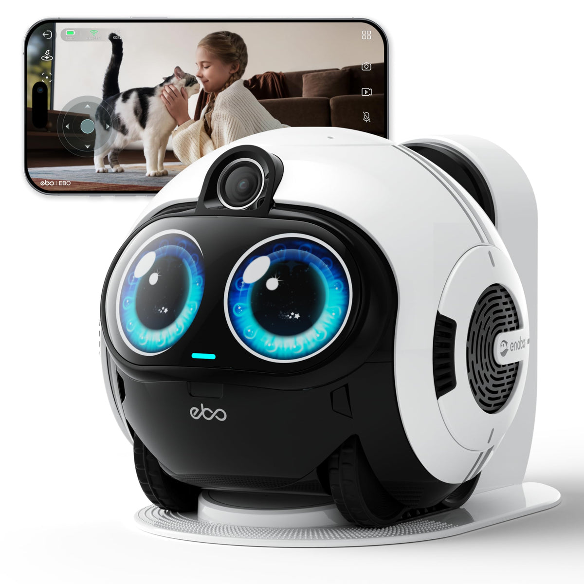 Enabot EBO Max AI Robot Camera: GPT-5 & AI-Agent Powered Family Companion