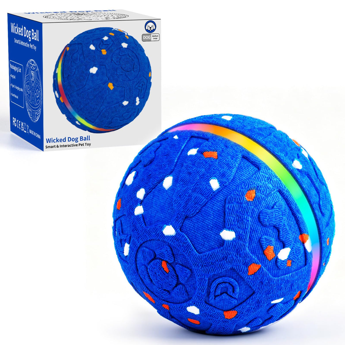 Foicuot 2026 Interactive Dog Ball Toy