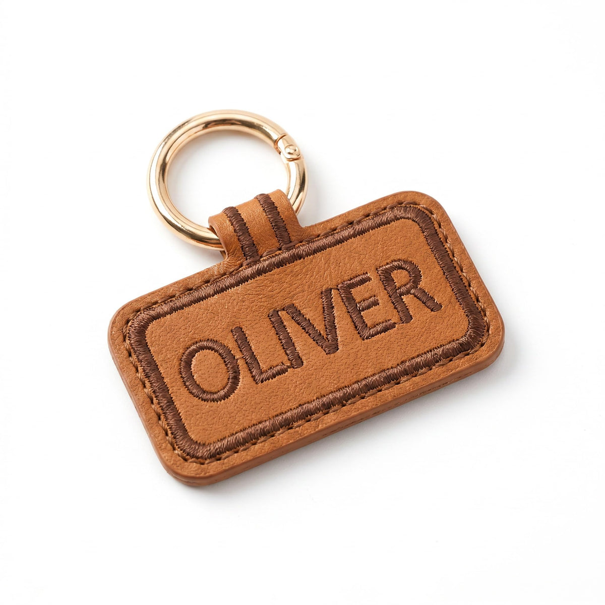 Personalized Leather Pet Name Tag