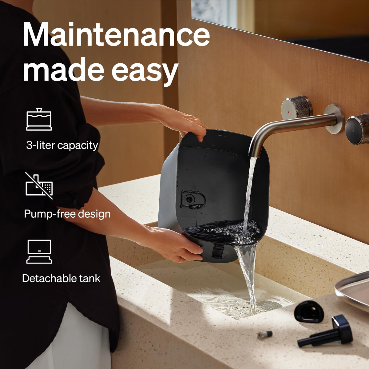 3L Smart Stainless Steel Pet Water Fountain, 8-Pack