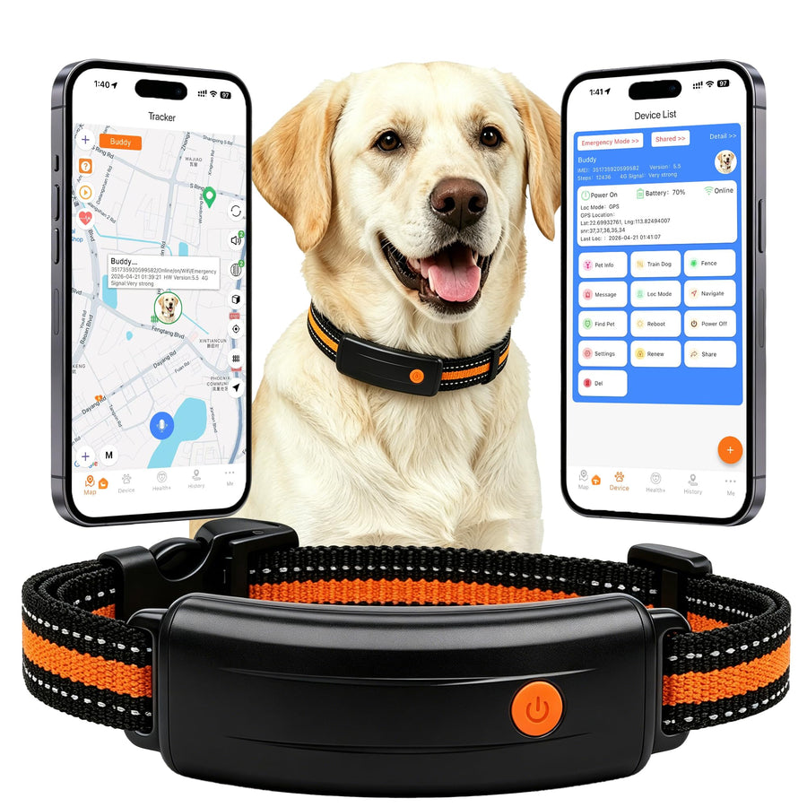 Smart GPS Pet Tracker & Wireless Dog Fence