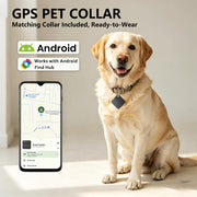KEENSENSE Pet Tracker for Cats and Dogs-Works with Android，No Monthly Fee
